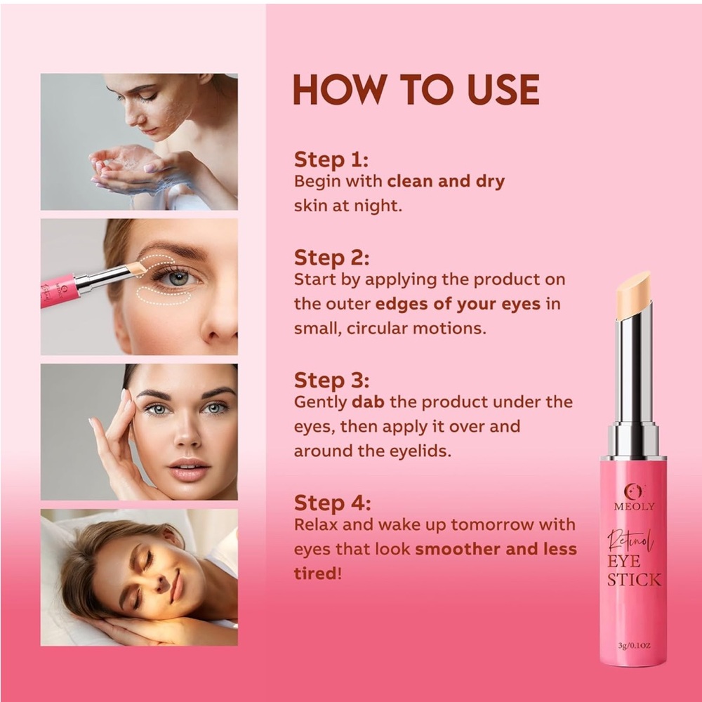 Retinol Anti Aging, Eye Cream for Wrinkles, Puffiness and Bags - Picture 8 of 10